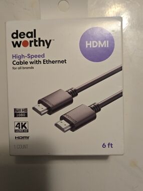 Deal Worthy HDMI Cable - Black